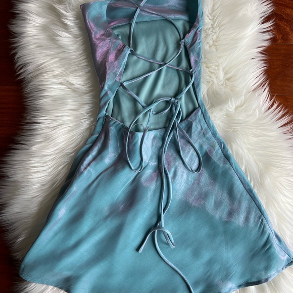 Princess Polly Celena mini dress blue - Picture 8 of 9